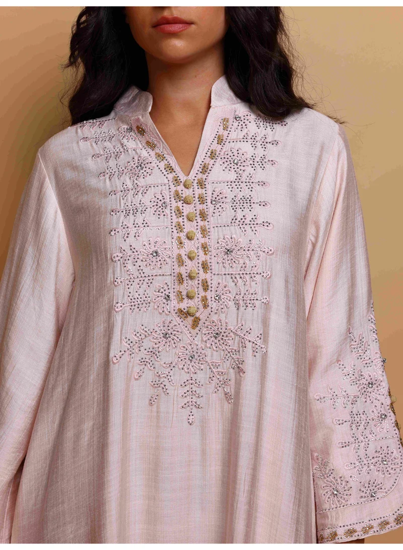 IKKXA IKKXA Nadine Jalabiya IK4035 Peach